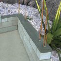 Cementitious parge